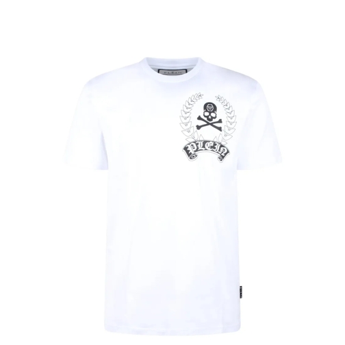 Philipp Plein Round Neck Ss T-Shirt White Magliette