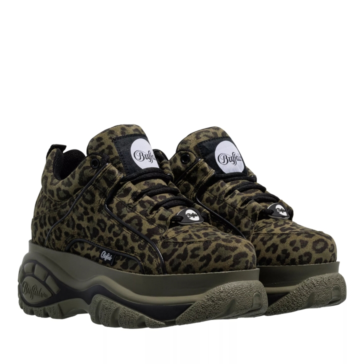Buffalo 1339-14 2.0 Leo Khaki | Plateau Sneaker