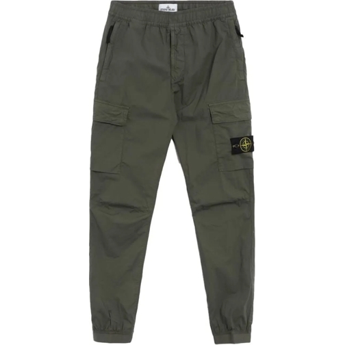 Stone Island Casual Broek cargo khaki grün