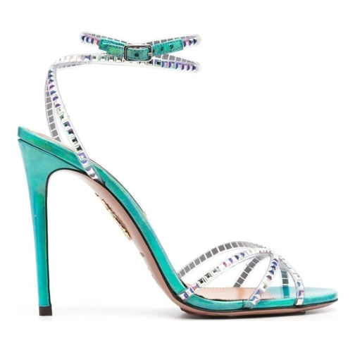 Aquazzura Claquette Sandals Blue blau