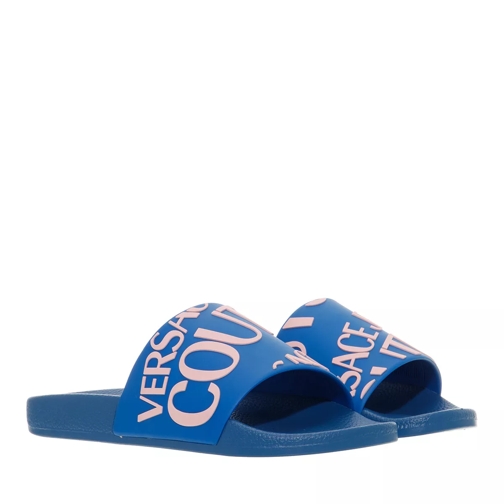 Versace Jeans Couture Pool Sliders Midnight Slide