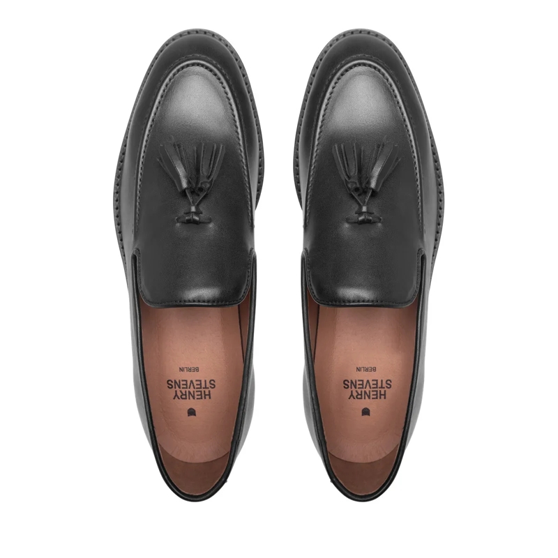 Henry Stevens Monkstraps Loafer Wallace TL schwarz(Image 4)