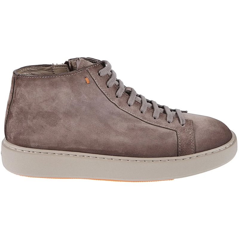 Santoni Sneaker basse Dump High Sneakers Brown braun