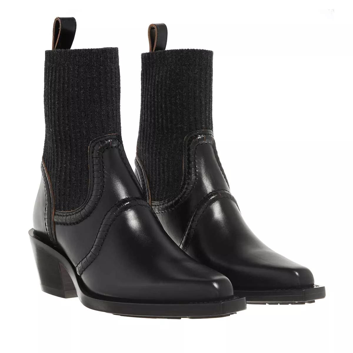 Chloé Nellie Bootie Black | Ankle Boot