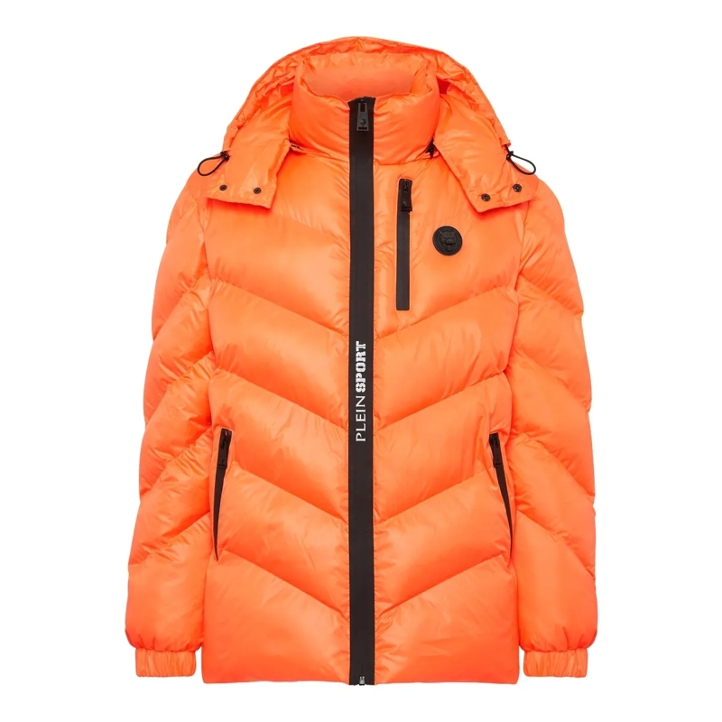 Plein Sport Daunenjacke Jacke Tiger orange(Image 11)
