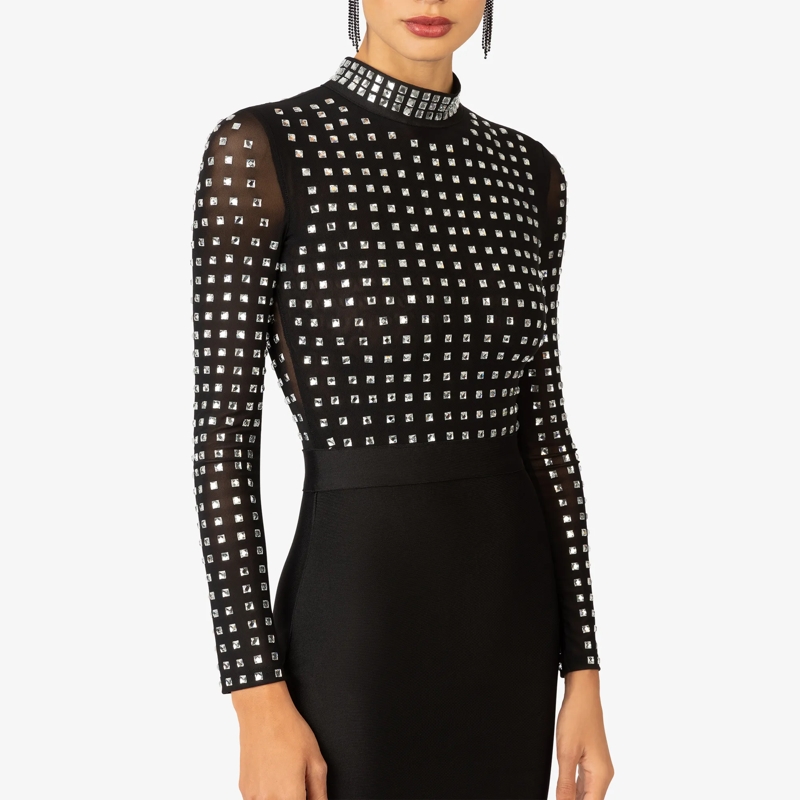 Kraimod Cocktailkleid Bandagekleid schwarz(Image 5)