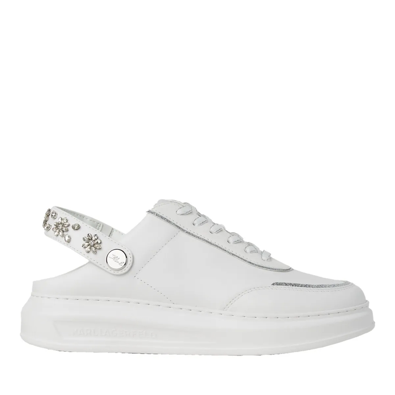 Karl Lagerfeld Sneaker basse Kapri Florastone Sling White Lthr(Image 7)