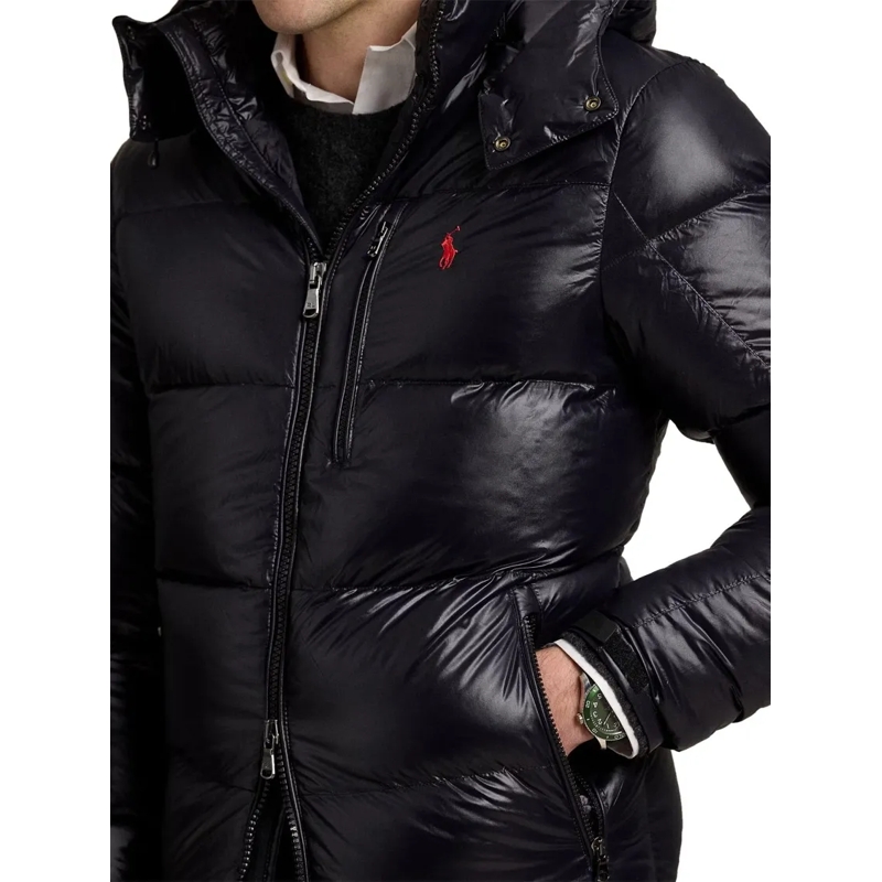 Polo Ralph Lauren Daunenjacke Insulated Quilted Bomber Jacket Black(Image 5)