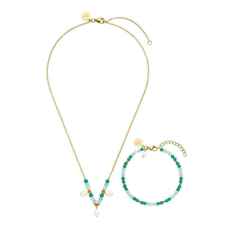 Purelei  Schmuckset Mahina Club Beach Breeze gold