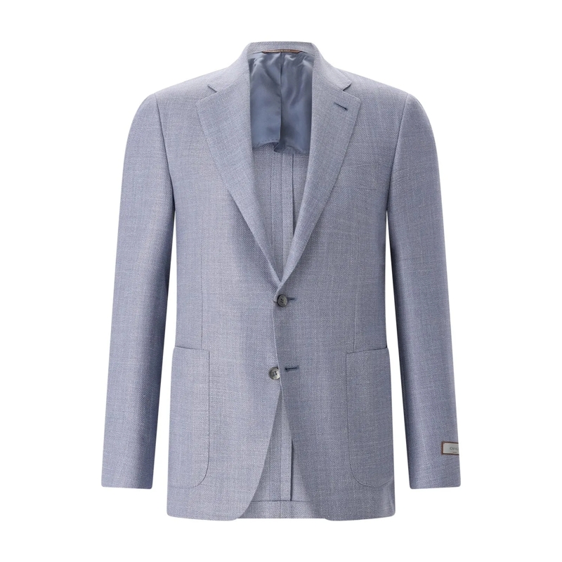 Canali Anzugjacke Sakko Kei blau