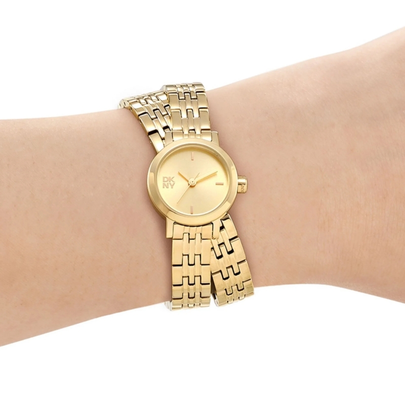 DKNY Quarzuhr Quarzuhr Mini Watch gold(Image 5)