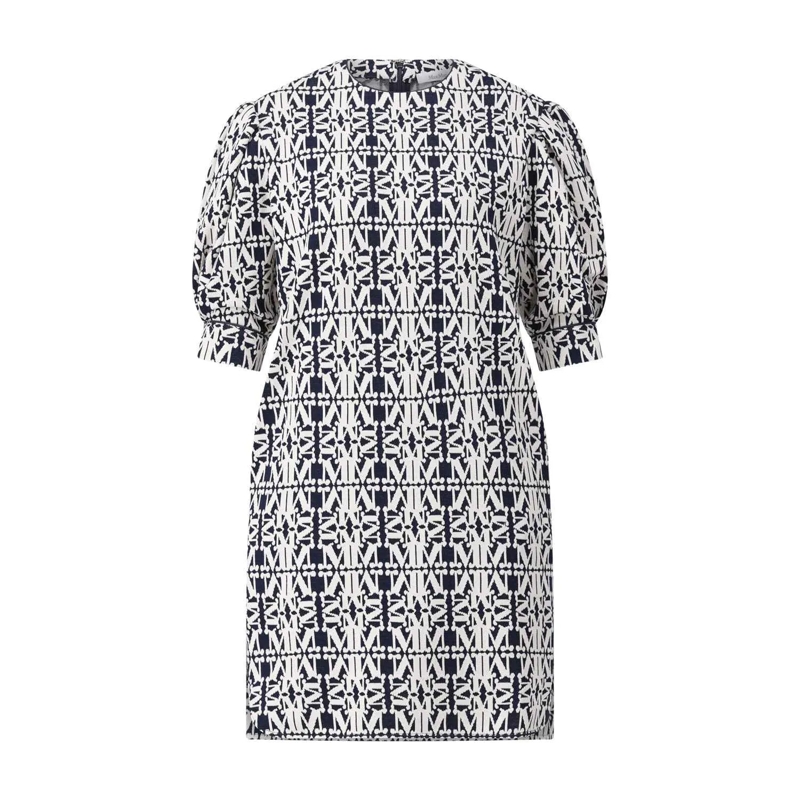 Max Mara  Minikleid Gustavo mit Jacquard-Muster Creme