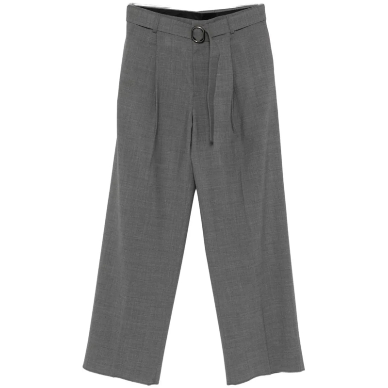 Emporio Armani Jeans mit geradem Bein Trousers Grey grau