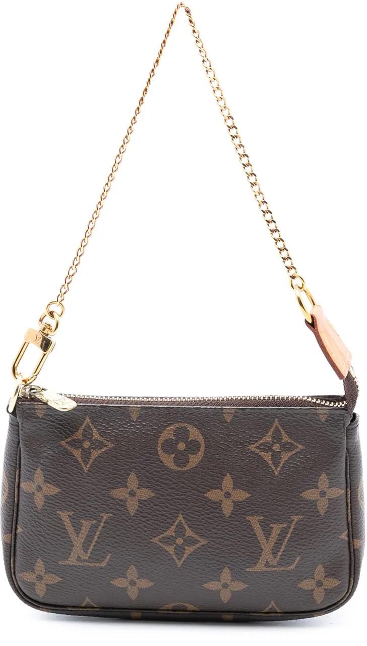 Louis Vuitton Crossbody Bags - Monogram Mini Pochette Accessoires - Gr. unisize - in Braun - für Damen