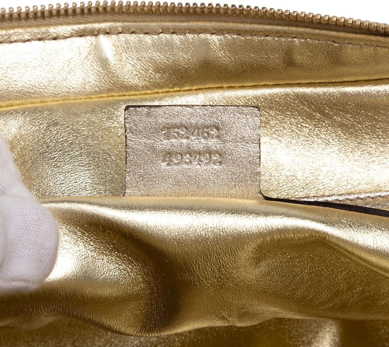 Thumbnail - Gucci Hobo Bags - Small Leather Web Capri Shoulder Bag - Gr. unisize - in Weiß - für Damen