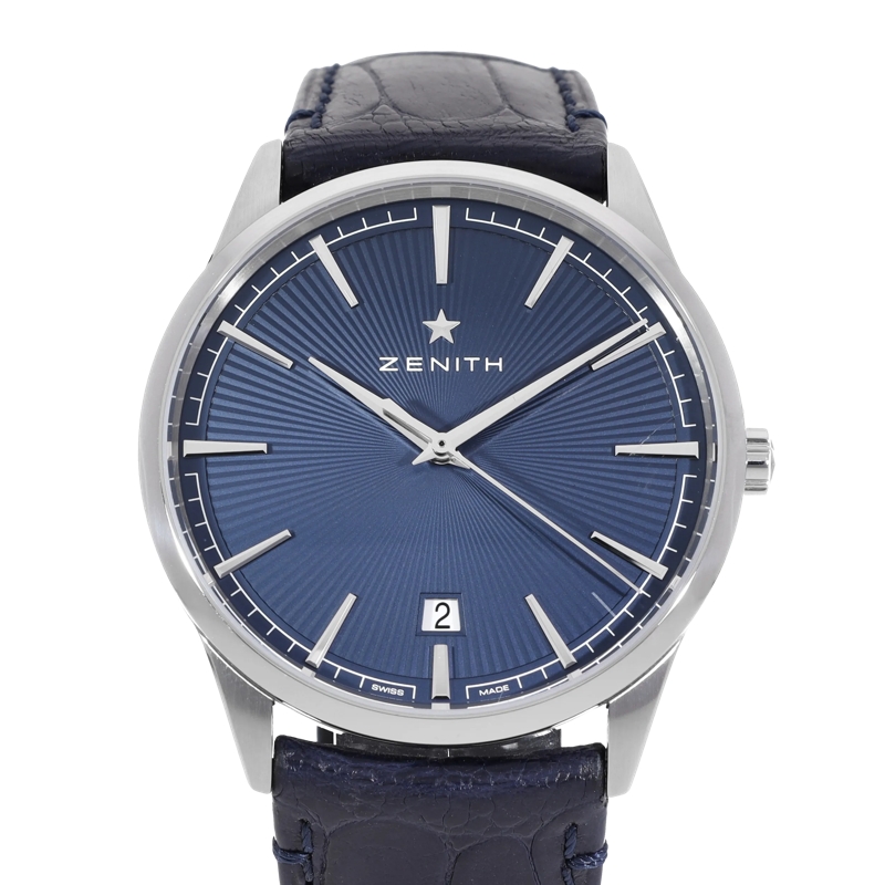 Zenith Automatikuhr Elite Blau