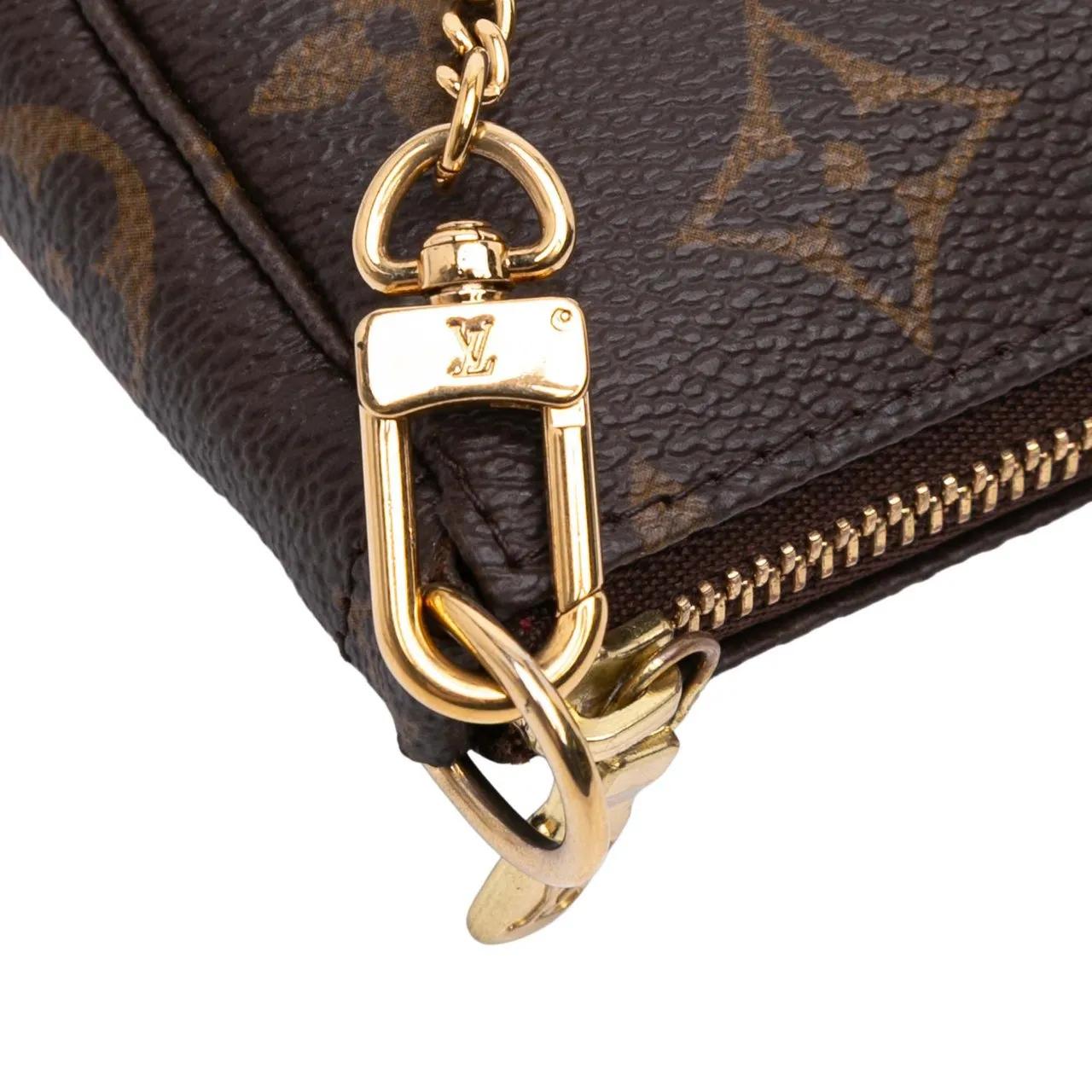 Thumbnail - Louis Vuitton Crossbody Bags - Monogram Mini Pochette Accessoires - Gr. unisize - in Braun - für Damen