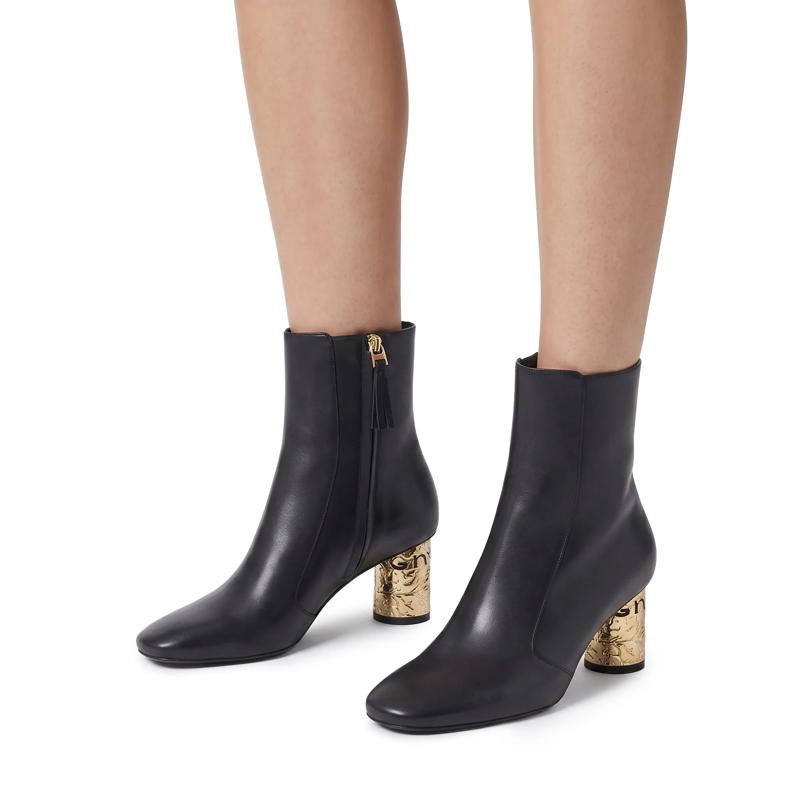 Givenchy Schnürschuhe Stiefeletten aus Kalbsleder schwarz(Image 2)