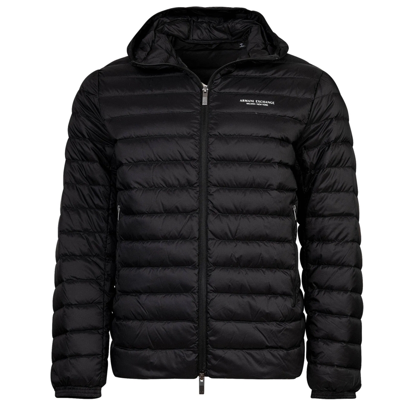 Armani Exchange Übergangsjacke Down Jacket schwarz
