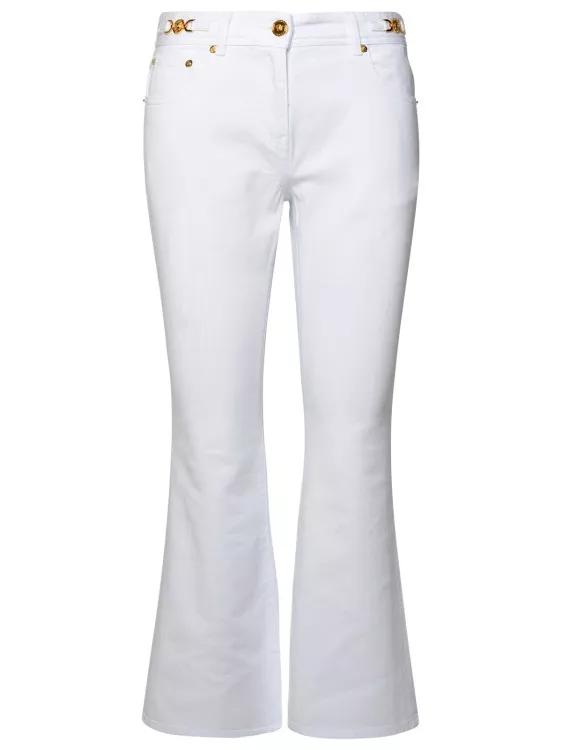 Versace - White Cotton Jeans - Größe 27 - white