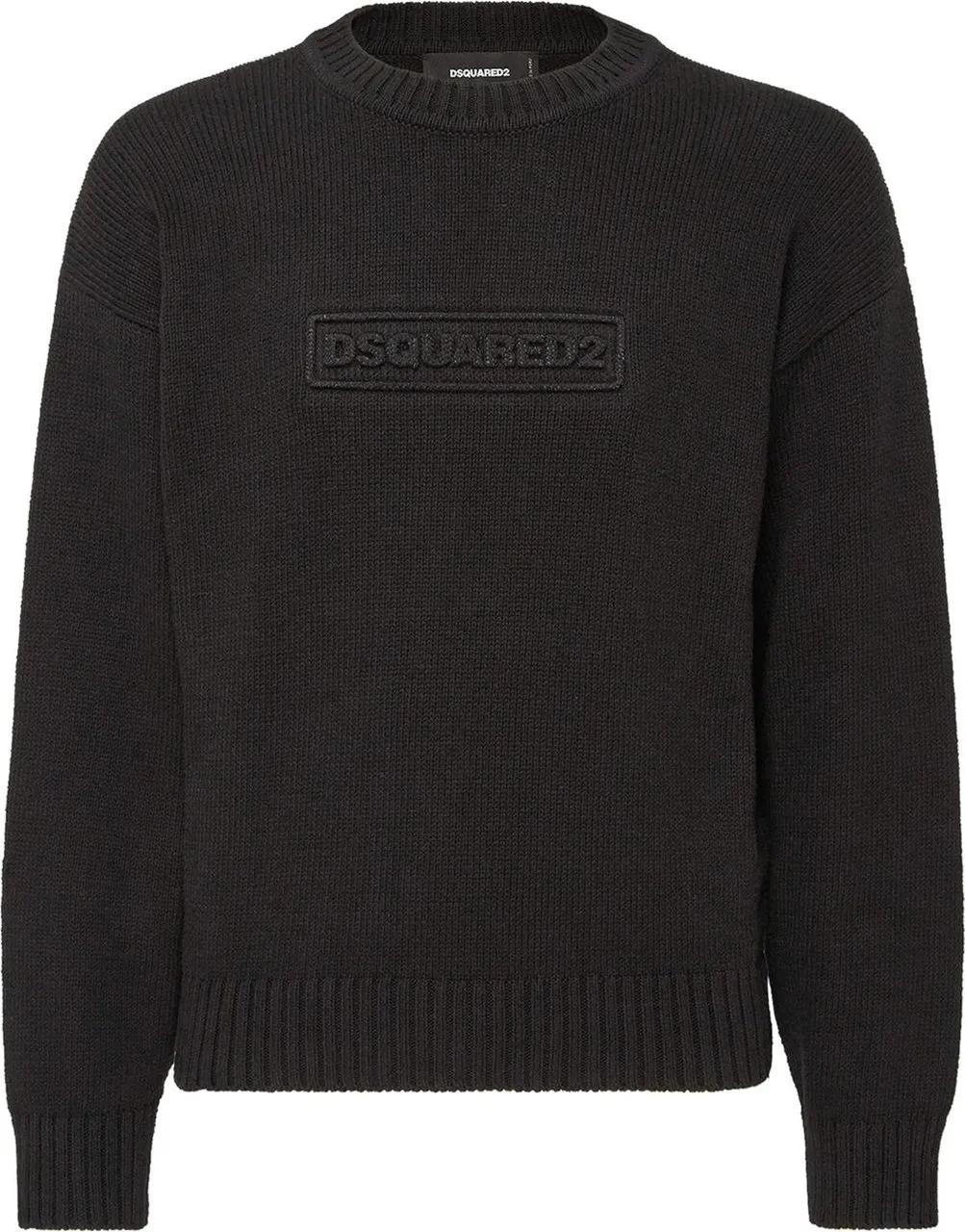 Thumbnail - Dsquared2 - pull zwart - Größe S - schwarz