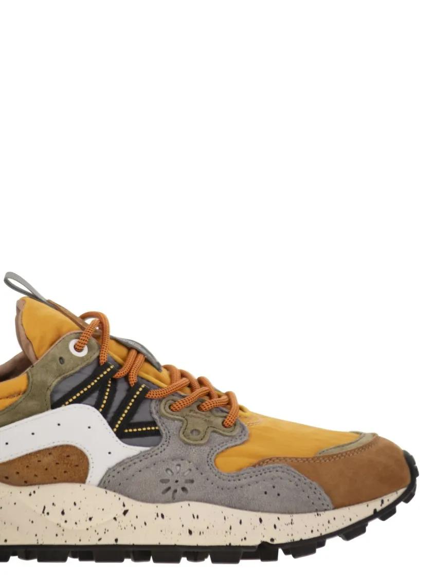 Thumbnail - Flower Mountain Low-Top Sneaker - Yamano 3 - Sneakers In Suede And Technical Fabric - Gr. 42 (EU) - in Bunt - für Damen