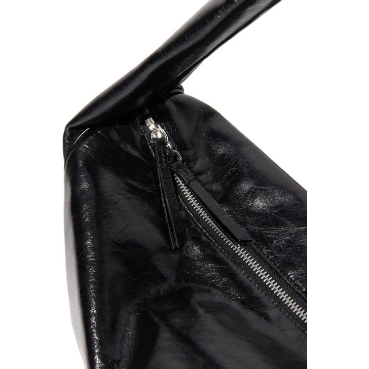 Black patent tote clearance