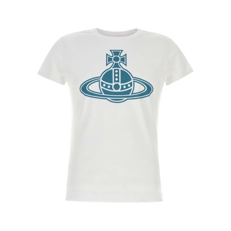 Vivienne Westwood T-shirt Cotton Crew Neck T-Shirt White