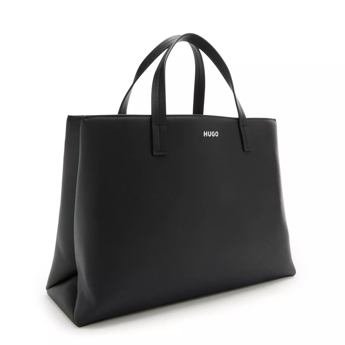 HUGO Totes Boss Bel Schwarze Handtasche 50490150-001 in zwart