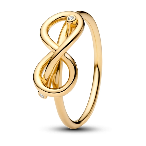 Pandora Bague Unendlichkeitsknoten Ring Sterling Silber