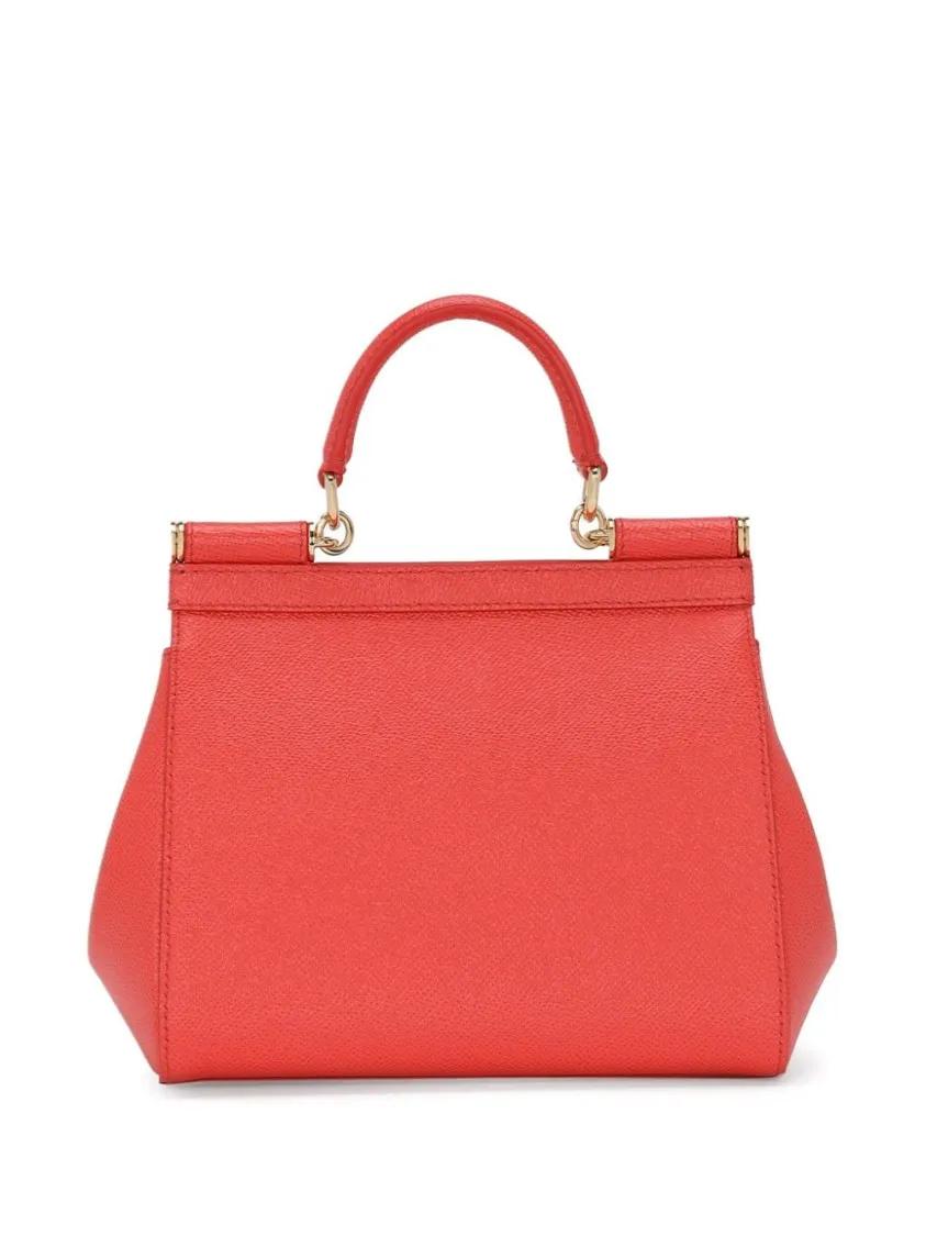 Dolce & Gabbana Sicily Mini schoudertas Orange Dames