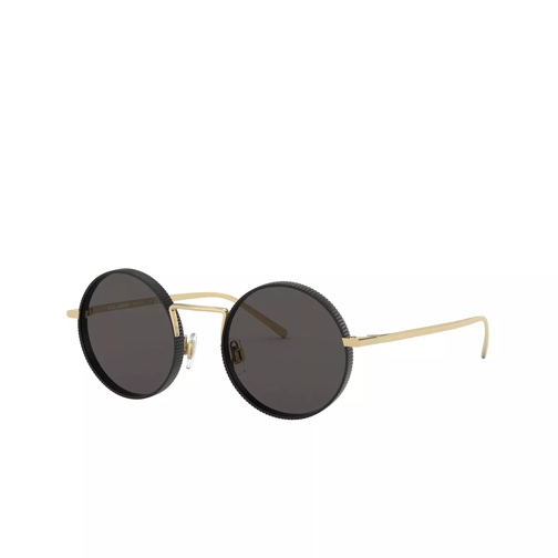 Dolce&Gabbana 0DG2246 Gold/Matte Black Sunglasses
