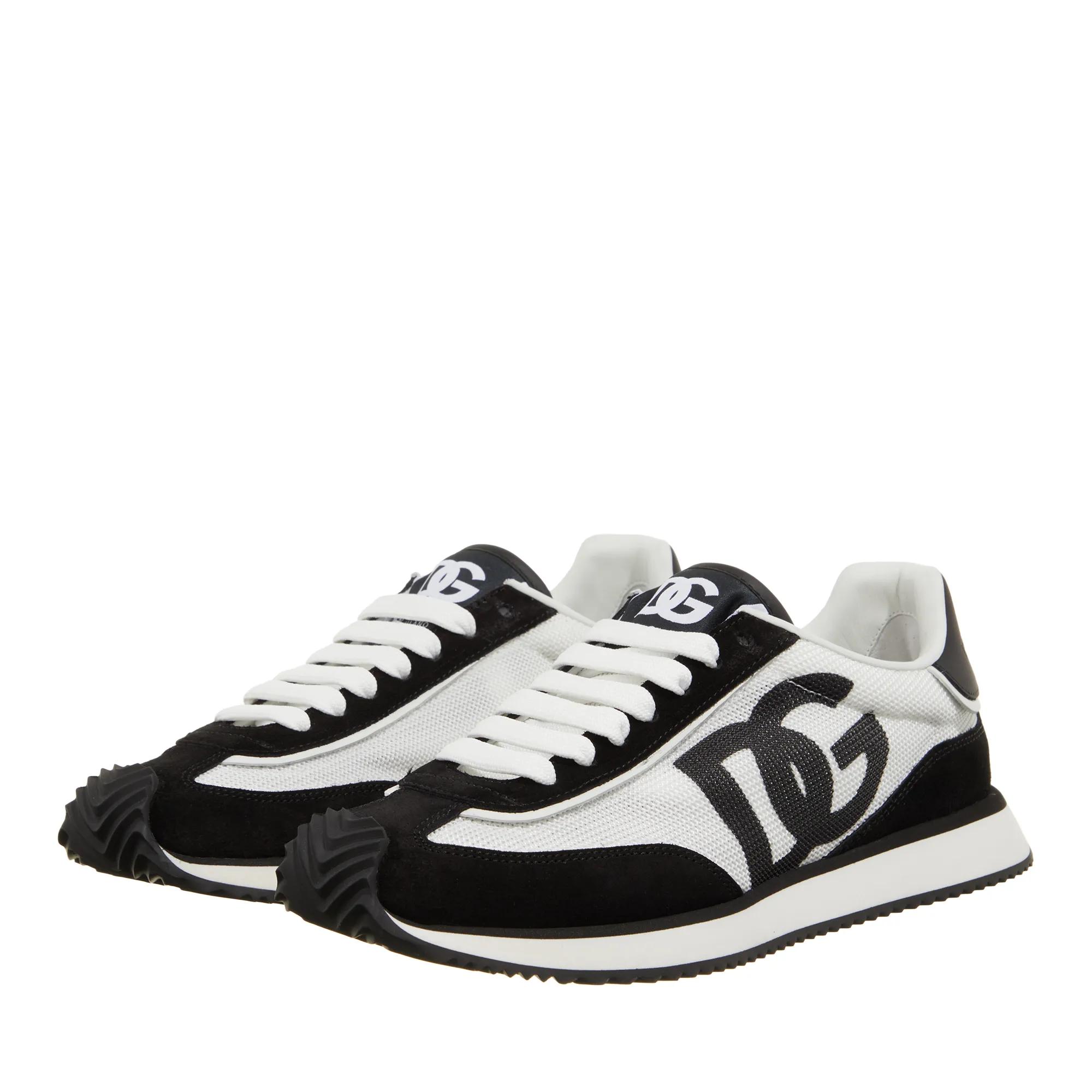 Dolce&Gabbana Sneakers - Low Air Fastening, Dg Logo On The Side - Gr. 36 (EU) - in Schwarz - für Damen