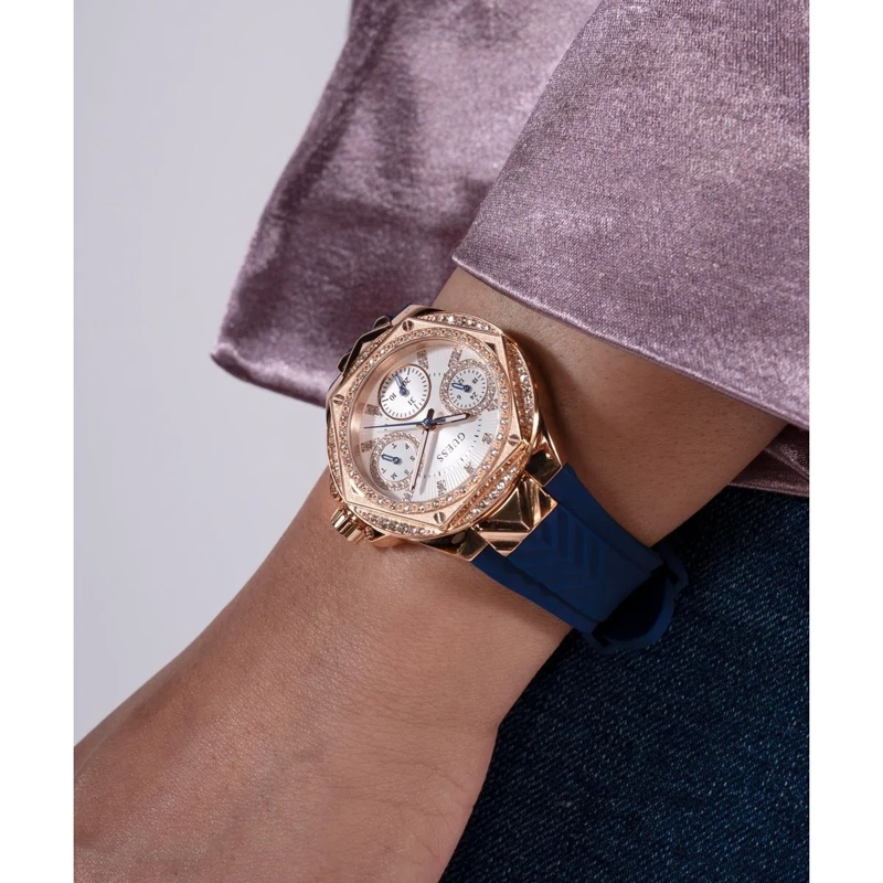 Guess Quarzuhr Quarz-Analoguhr Envy blau(Image 6)