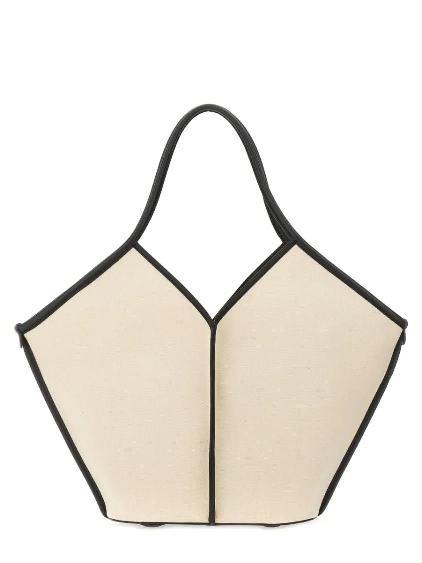 Hereu Shoppers & Totes "Calella" Bag in beige