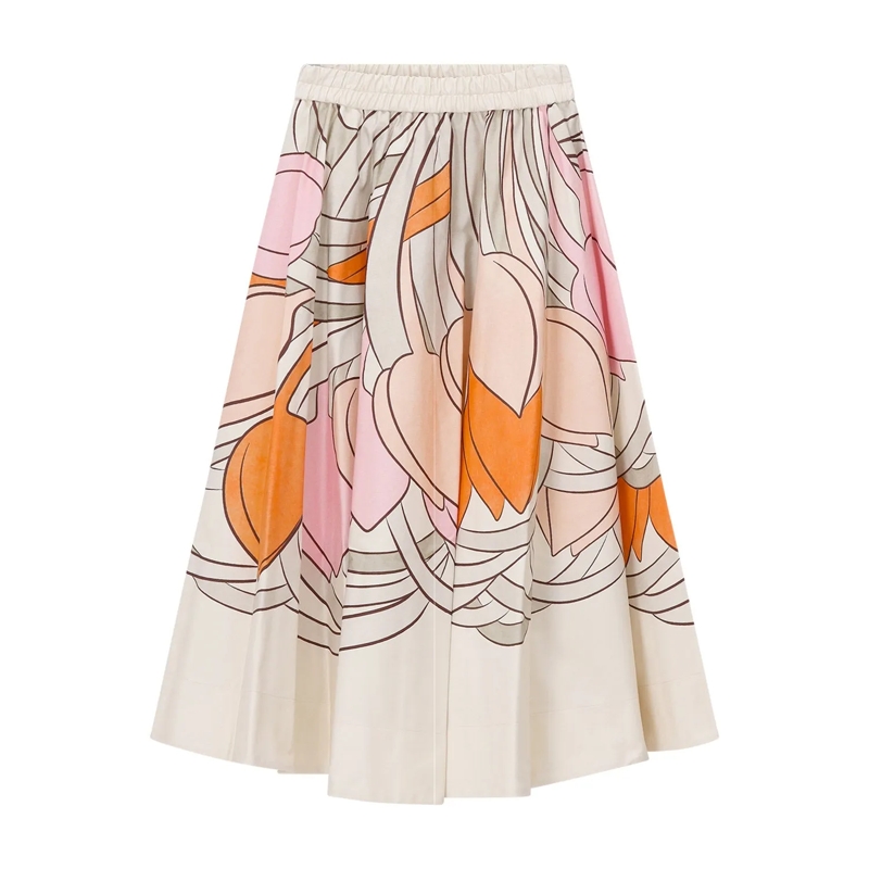 LaDoubleJ Maxirock Maxirock Ballerina Skirt weiß