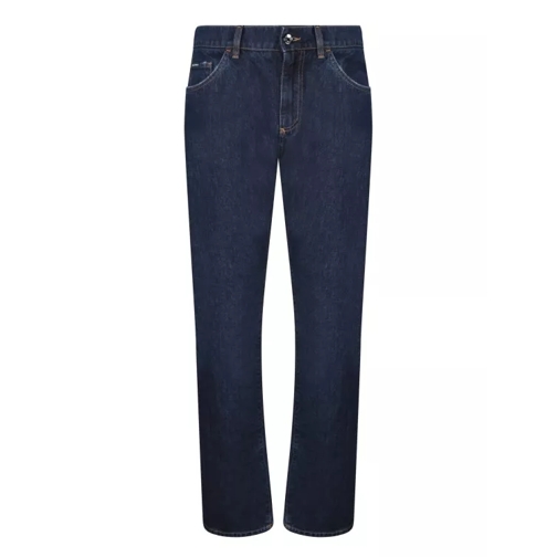 Dolce&Gabbana Cotton Denim Jeans Blue 