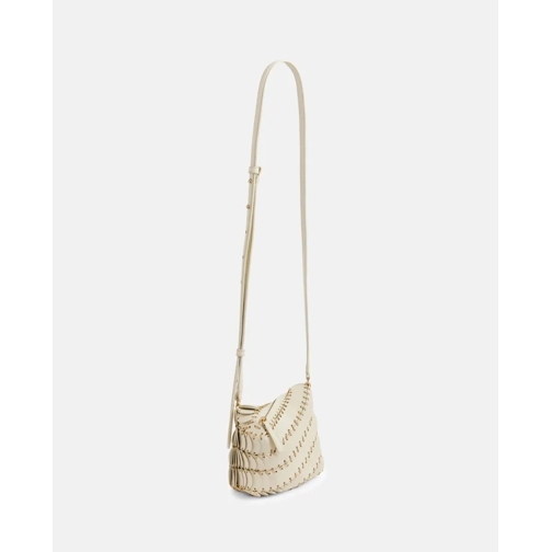 Paco Rabanne Sac à bandoulière Leather Crossbody Bag White