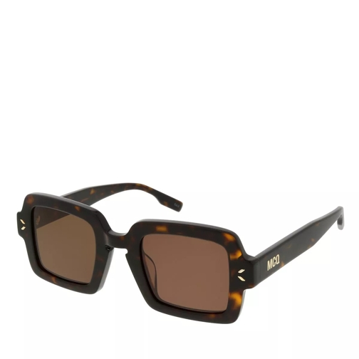 McQ MQ0326S-002 48 Sunglass Unisex Acetate Havana-Havana-Brown Sunglasses