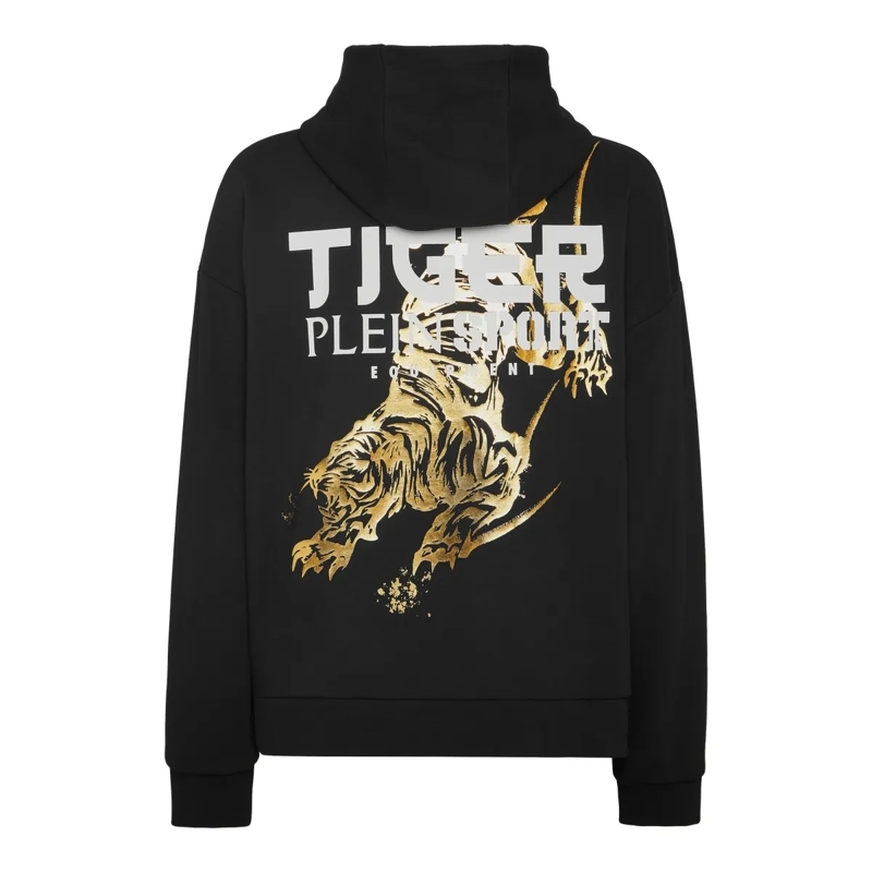 Plein Sport Top Hoodie Tiger Tokyo schwarz(Image 2)