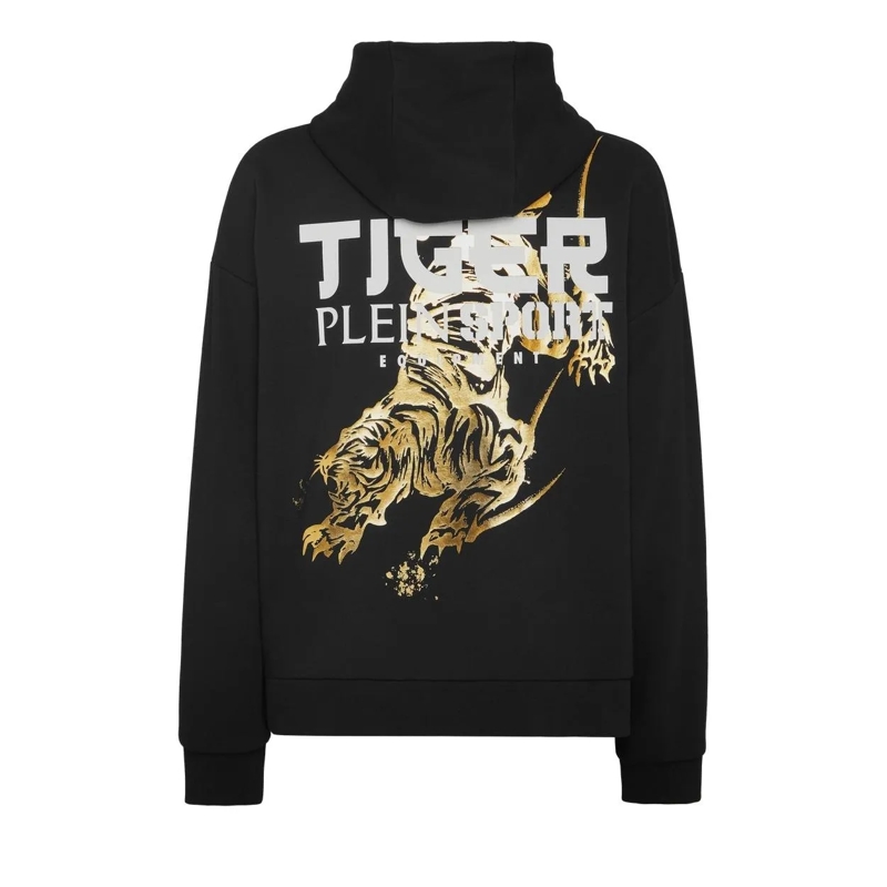 Plein Sport Sweatshirt Hoodie Tiger Tokyo schwarz(Image 3)