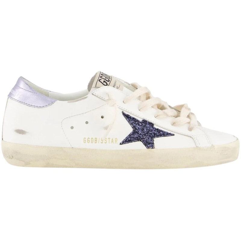 Golden Goose Low-Top-Sneaker Dames Super-Star Sneaker Wit weiß
