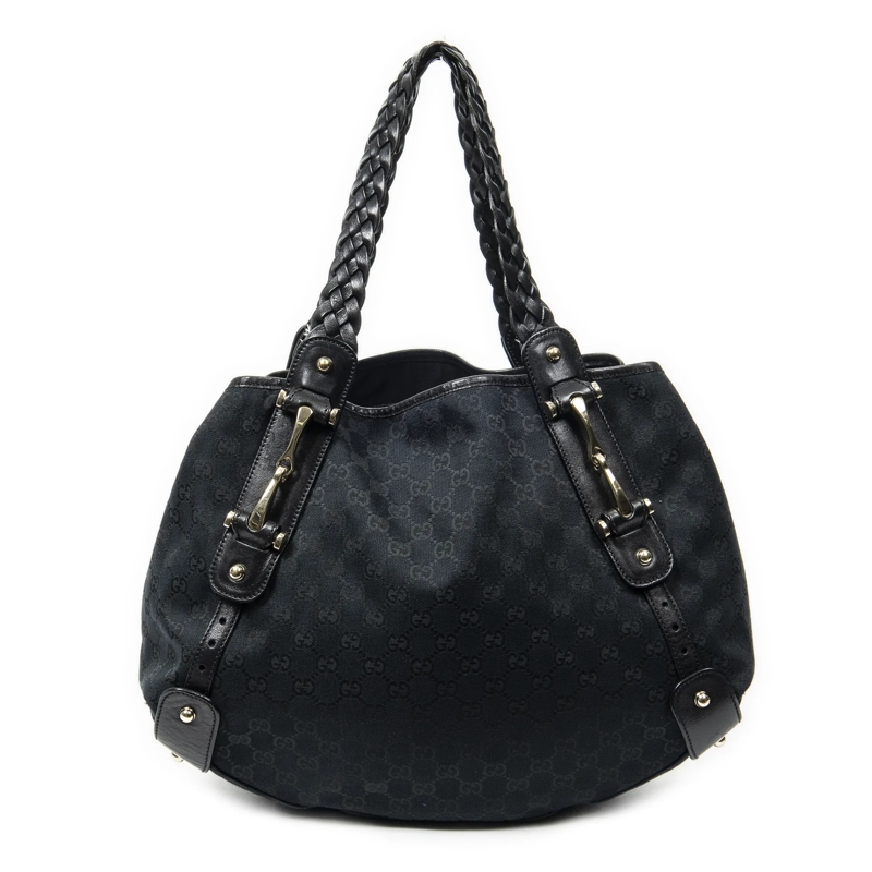 Gucci Crossbody Bag Medium Pelham Tote schwarz