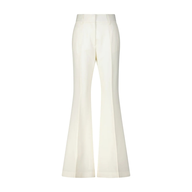 Gabriela Hearst Freizeithose Stoffhose Rhein aus Wolle Creme