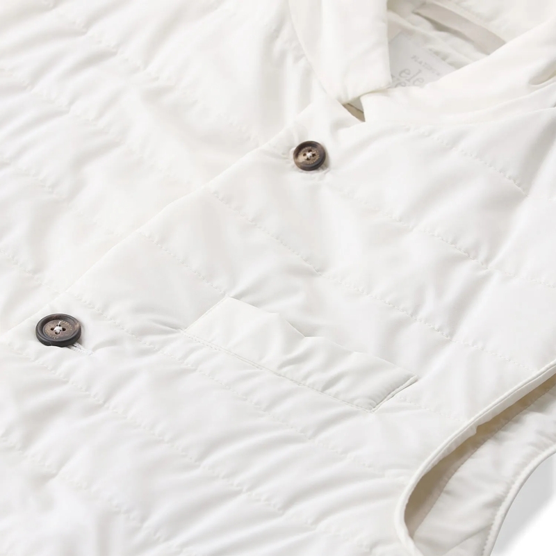 Eleventy Weste Weste aus Wollmix weiß(Image 4)