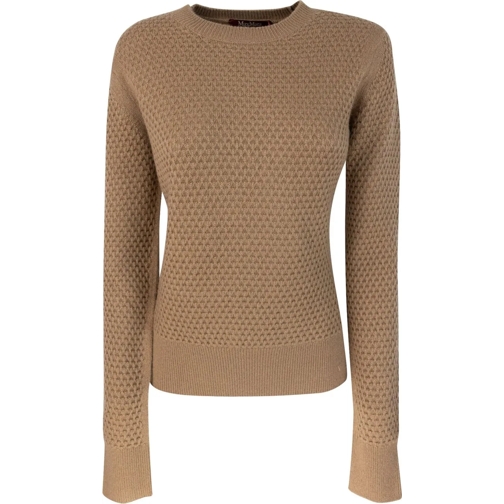 Max Mara Truien Max Mara Studio Sweaters Brown schwarz