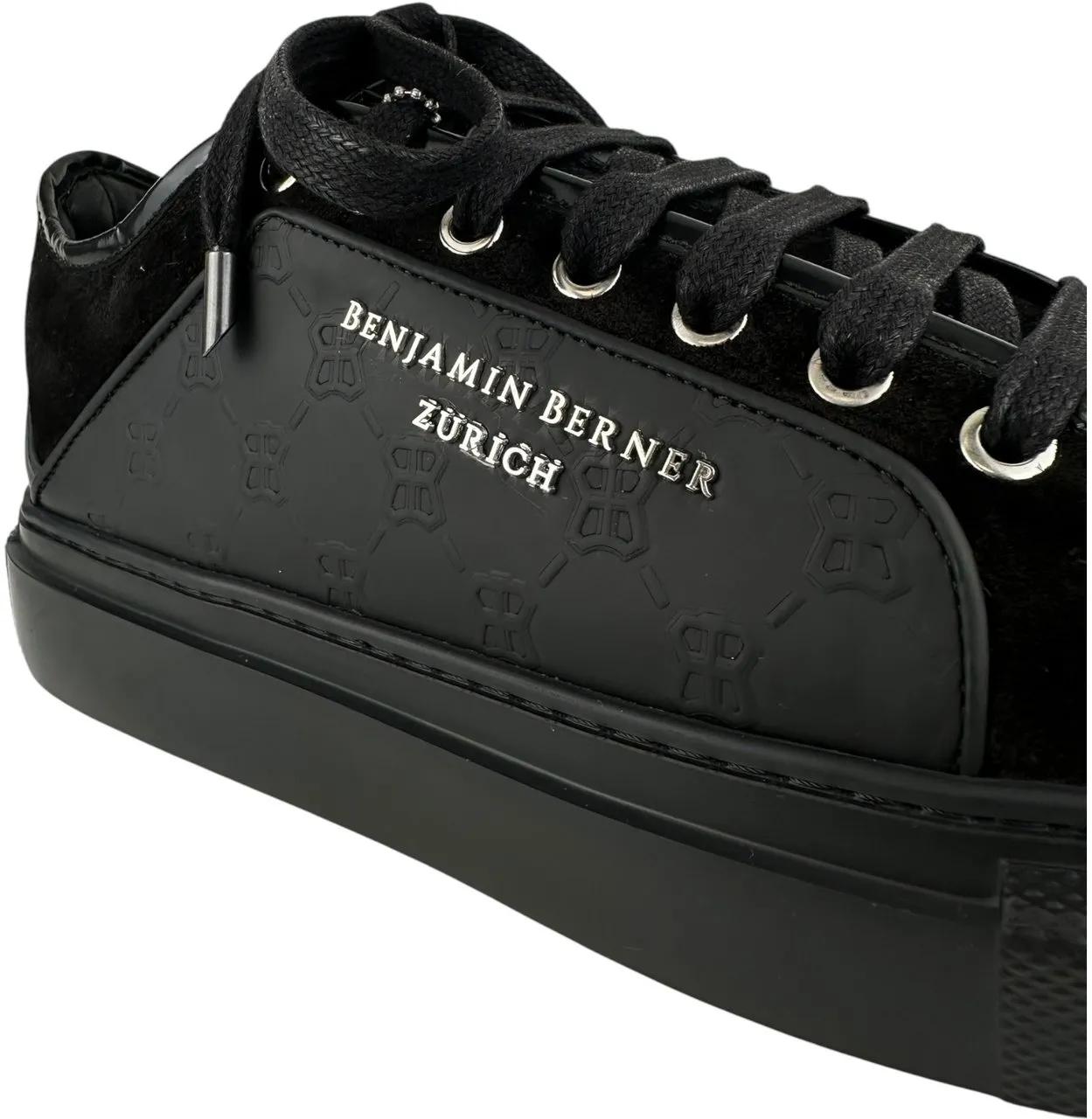 Thumbnail - BENJAMIN BERNER Low-Top Sneaker - Heren Sneaker - Gr. 44 (EU) - in Schwarz - für Damen