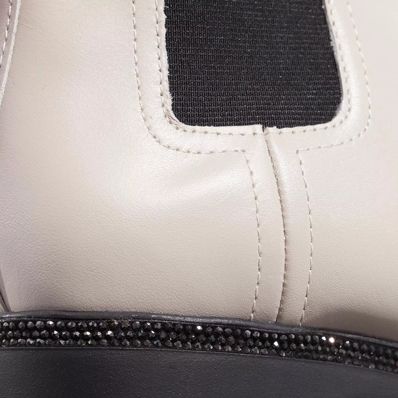 DKNY Chelsea Boots Rick Slip On Bootie Deep Vanilla(Image 5)