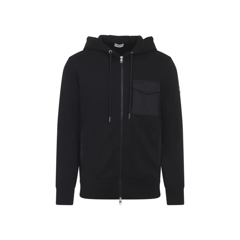 Moncler  Versatile Black Casual Jacket Black