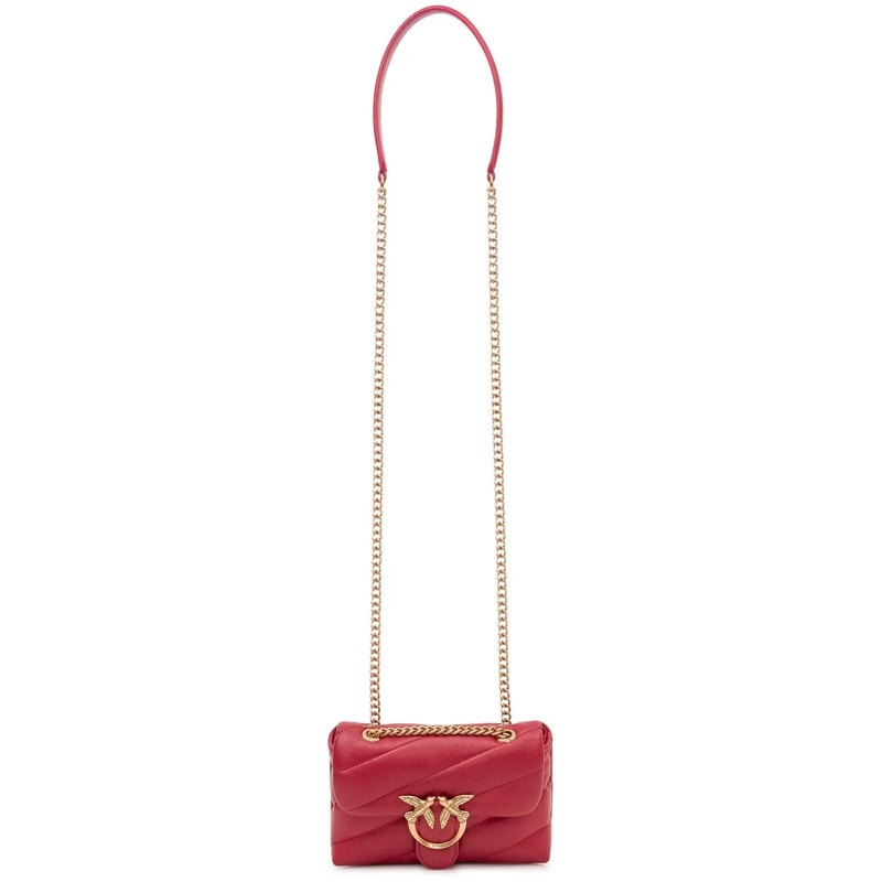 Pinko Schultertasche Borsa Love Puff Baby Trapuntata con Patta e Tracol rot(Image 2)